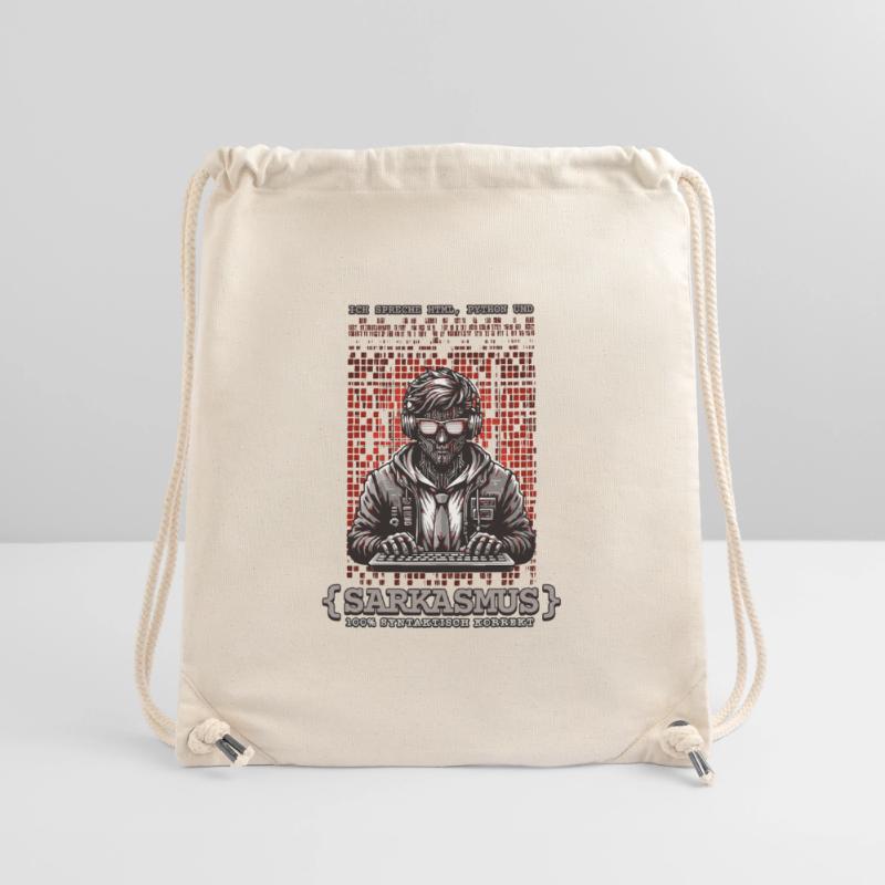 I speak HTML, Python and sarcasm Stanley/Stella Recycled Gym Bag