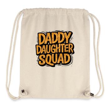 Daddy Daughter Squad Shirt - Stanley/Stella Recycled Gym Bag - natural - Front
