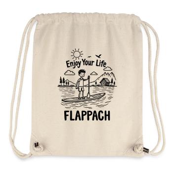 Enjoy Your Life - Flappach SUP-Spaß - Stanley/Stella recycelter Gym Bag - Naturweiß - Vorne