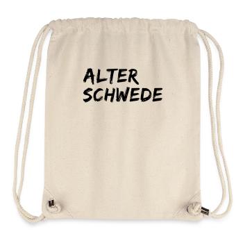 Alter Schwede Lustiger Ausdruck Spruch - Stanley/Stella recycelter Gym Bag - Naturweiß - Vorne