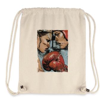 Intense Boxer Clash Artwork - Stanley/Stella Recycled Gym Bag - natural - Front