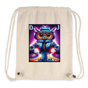 EULE DJ - Stanley/Stella recycelter Gym Bag - Naturweiß - Vorne