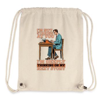 Screenwriter I'm Not Staring At You I'm Writing - Stanley/Stella Recycled Gym Bag - natural - Front