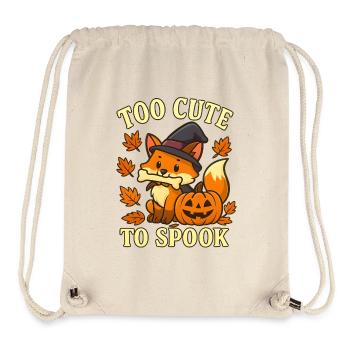 Hexen-Fuchs – Too Cute To Spook - Stanley/Stella recycelter Gym Bag - Naturweiß - Vorne