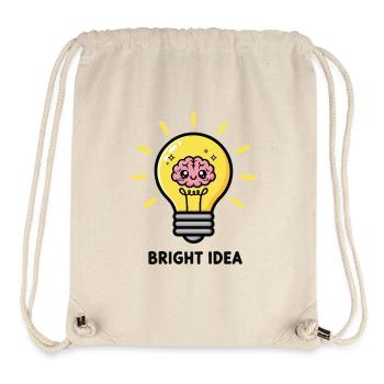 Brainy Spark - Stanley/Stella Recycled Gym Bag - natural - Front