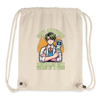 Sonographer God's Artwork Revealed One Ultrasound - Stanley/Stella recycelter Gym Bag - Naturweiß - Vorne