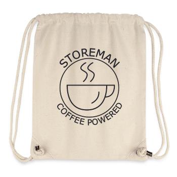 Storeman Coffee Powered - Stanley/Stella Recycled Gym Bag - natural - Front