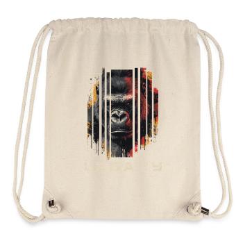 LEGACY - Gorilla Kunst Design - Stanley/Stella recycelter Gym Bag - Naturweiß - Vorne