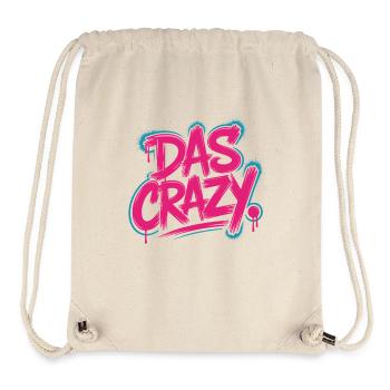 The Crazy Youth Language Insider Mème Cool Crazy - Sac à cordon recyclé Stanley/Stella - blanc naturel - Devant