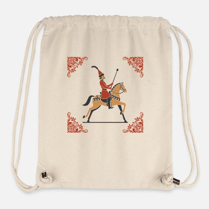 Ryan Reiter Volkskostüm Reiter Design - Stanley/Stella recycelter Gym Bag - Naturweiß