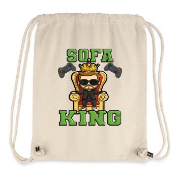 Sofa King - gamble gaming stream - Stanley/Stella Recycled Gym Bag - natural - Front