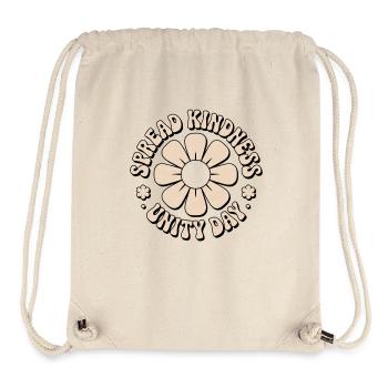 Kindness against bullying Social message - Stanley/Stella Recycled Gym Bag - natural - Front