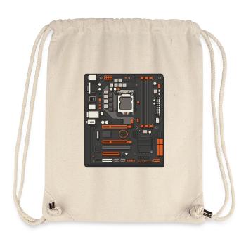 Motherboard Geek Humor For Tech Lovers - Stanley/Stella Recycled Gym Bag - natural - Front