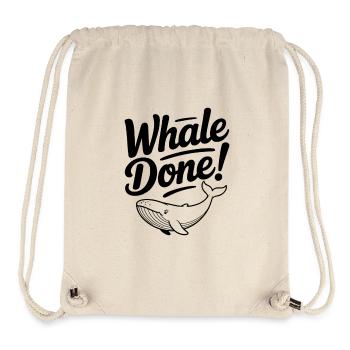 Wal fertig! - Stanley/Stella recycelter Gym Bag - Naturweiß - Vorne