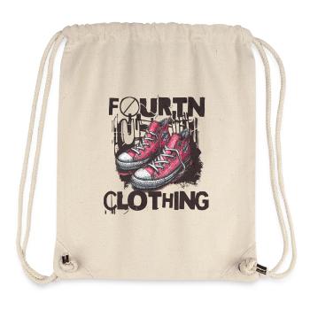 FØURTN Urban Sneakers – Streetwear Design - Sac à cordon recyclé Stanley/Stella - blanc naturel - Devant