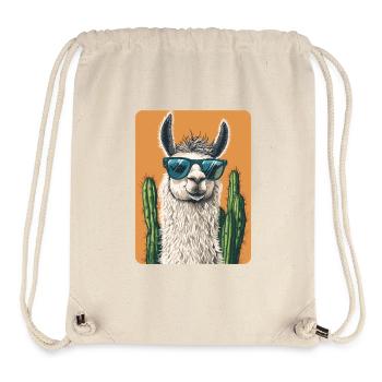 lama - Stanley/Stella Recycled Gym Bag - natural - Front