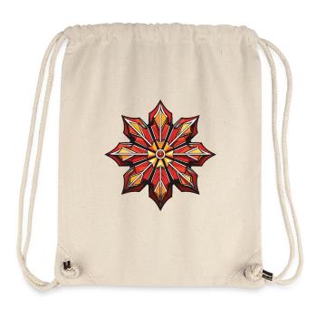 Frost Symbol Schnee Stern Winter - Stanley/Stella recycelter Gym Bag - Naturweiß - Vorne