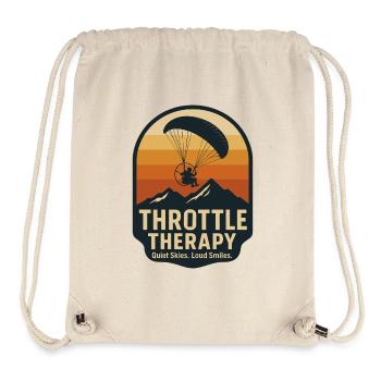 Throttle Therapy Paragliding Adventure - Stanley/Stella Recycled Gym Bag - natural - Front