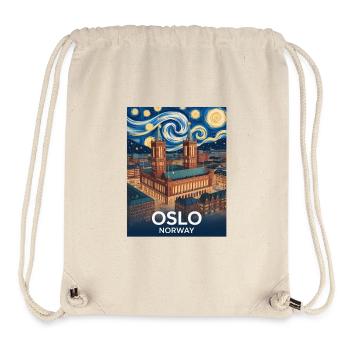 Oslo - Stanley/Stella Recycled Gym Bag - natural - Front