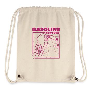 Gasoline Forever Klassisches Autofan Design - Stanley/Stella recycelter Gym Bag - Naturweiß - Vorne