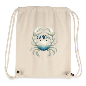 Cancer Star Sign - Astrology - Stanley/Stella Recycled Gym Bag - natural - Front