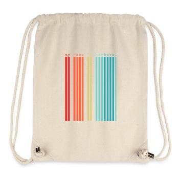 Mein Name ist Barbara - Stanley/Stella recycelter Gym Bag - Naturweiß - Vorne