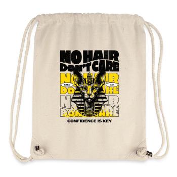 No Hair Dont Care Sphynx Cat  - Stanley/Stella Recycled Gym Bag - natural - Front