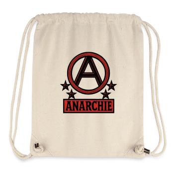 Anarchie – Punk – Revolution - Stanley/Stella recycelter Gym Bag - Naturweiß - Vorne