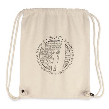 SUP - Stanley/Stella recycelter Gym Bag - Naturweiß - Vorne