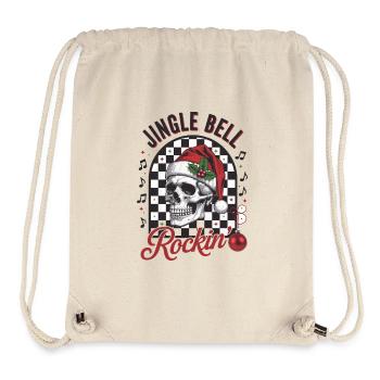 Jingle Bell Rockin - Stanley/Stella recycelter Gym Bag - Naturweiß - Vorne