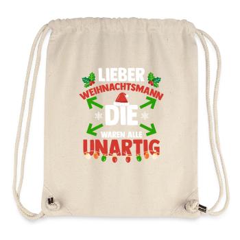 Bogenschütze Bogensport Bogenschießen - Stanley/Stella recycelter Gym Bag - Naturweiß - Vorne