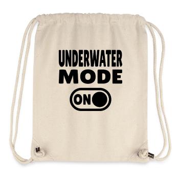 Underwater Mode ON  - Stanley/Stella recycelter Gym Bag - Naturweiß - Vorne