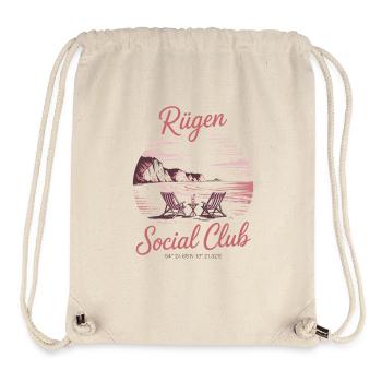 Rügen Baltic Sea Design Beach Holiday - Stanley/Stella Recycled Gym Bag - natural - Front