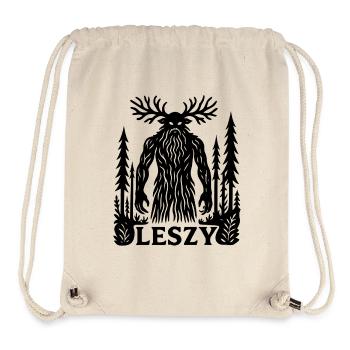 Waldgeist Leshy-Kunst - Stanley/Stella recycelter Gym Bag - Naturweiß - Vorne