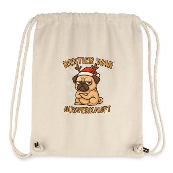 Reindeer was sold out - Stanley/Stella Recycled Gym Bag - natural - Front
