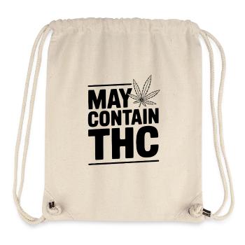 Peut contenir du THC - Sac à cordon recyclé Stanley/Stella - blanc naturel - Devant