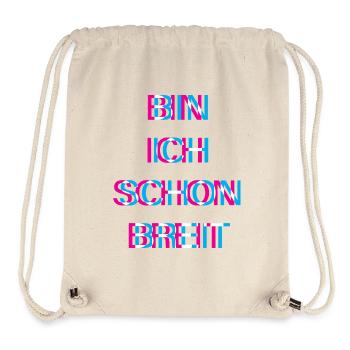 Hardtekk Tekk - Sac à cordon recyclé Stanley/Stella - blanc naturel - Devant