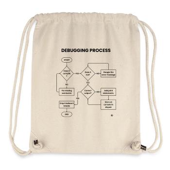 Processus de débogage - L’expédier avant de casser le cadeau - Sac à cordon recyclé Stanley/Stella - blanc naturel - Devant