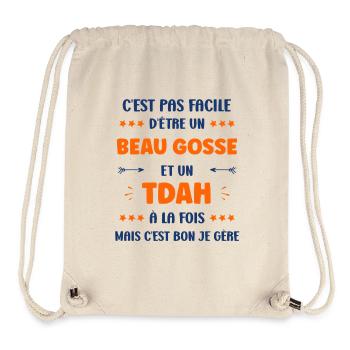 ADHS - Stanley/Stella recycelter Gym Bag - Naturweiß - Vorne