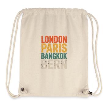 Bern  - Stanley/Stella recycelter Gym Bag - Naturweiß - Vorne