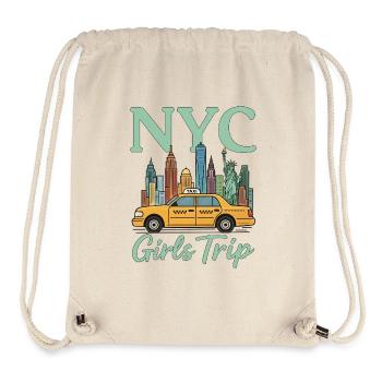 NYC Girls Trip - Stanley/Stella Recycled Gym Bag - natural - Front