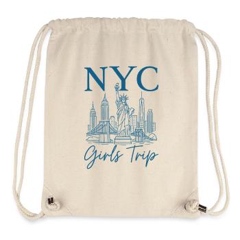 NYC Girls Trip - Stanley/Stella Recycled Gym Bag - natural - Front