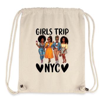 NYC Girls Trip - Stanley/Stella Recycled Gym Bag - natural - Front