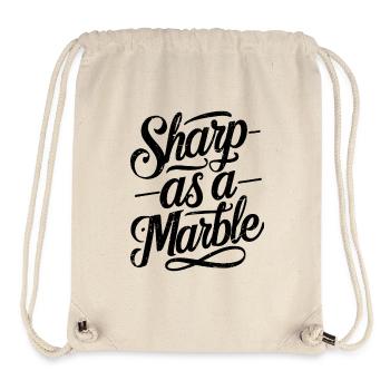 Sharp as a Marble - Stanley/Stella recycelter Gym Bag - Naturweiß - Vorne