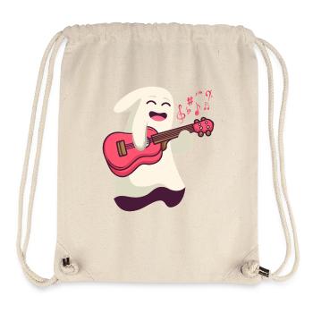 Hawaiian Ukulele Uke Halloween - Stanley/Stella recycelter Gym Bag - Naturweiß - Vorne