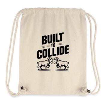Gebaut zum Kollidieren - Stanley/Stella recycelter Gym Bag - Naturweiß - Vorne