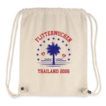 Honeymoon Thailand 2026 Honeymoon - Stanley/Stella Recycled Gym Bag - natural - Front