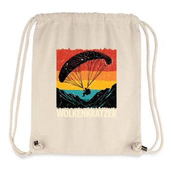 Paraglider WOLKENKRATZER LUSTIG - Stanley/Stella recycelter Gym Bag - Naturweiß - Vorne