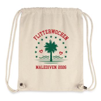 Honeymoon Maldives 2026 Honeymoon Marriage - Stanley/Stella Recycled Gym Bag - natural - Front