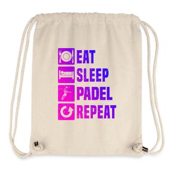 Padel love to dress up - Stanley/Stella Recycled Gym Bag - natural - Front
